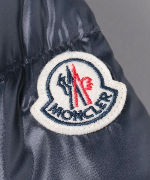 MONCLER（モンクレール）の「＜MONCLER (モンクレール）＞SERITTE ダウンジャケット ■■■（ダウンジャケット/コート・レディース・ネイビー/ブラック・0/1）」の4枚目の写真