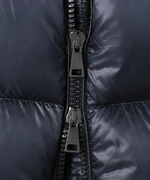 MONCLER（モンクレール）の「＜MONCLER (モンクレール）＞SERITTE ダウンジャケット ■■■（ダウンジャケット/コート・レディース・ネイビー/ブラック・0/1）」の5枚目の写真