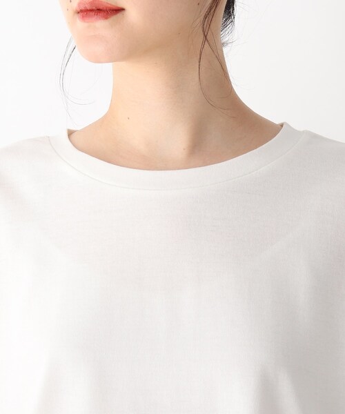 Cutie Blonde（キューティーブロンド）の「◆【S-L】お袖レースプルオーバー（Tシャツ/カットソー・レディース・オフホワイト/ブラック/ライトオレンジ系・01/02/03）」の8枚目の写真