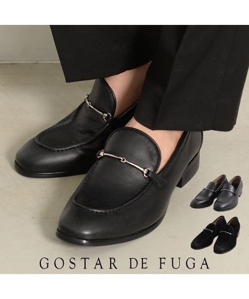 GOSTAR DE FUGA(ゴスタール ジフーガ)の「『GOSTAR DE FUGA』ビット付きレザーローファー(ローファー・メンズ・A/B・M/L)」の3枚目の写真