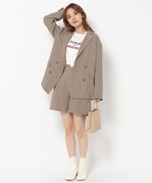 mysty woman（ミスティウーマン）の「アソートショートパンツ 219249（その他パンツ・レディース・ブラック/グレー/ブラウン/ブラウン系その他・FREE）」の5枚目の写真