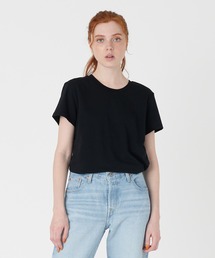Levi's/リーバイス THE PERFECT TEE CUSTOMIZATION TEE BLACK