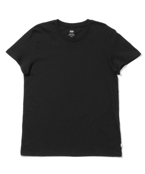 Levi's(リーバイス)の「Levi's/リーバイス THE PERFECT TEE CUSTOMIZATION TEE BLACK(Tシャツ/カットソー・レディース・ブラック・M/L/XS/S)」の9枚目の写真