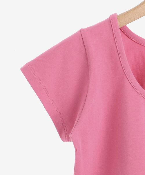 MAJESTIC LEGON（マジェスティックレゴン）の「ワンポイントモチーフTee（Tシャツ/カットソー・レディース・ブラック/ピンク/アイボリー・MEDIUM/SMALL）」の22枚目の写真