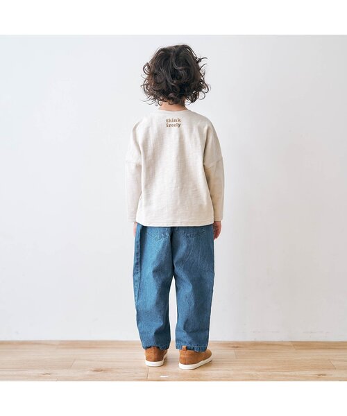 apres les cours（アプレレクール）の「3柄モチーフTシャツ（Tシャツ/カットソー・キッズ・ブラウン/ミント/アイボリー・120/90/110/140/100/130/80）」の6枚目の写真
