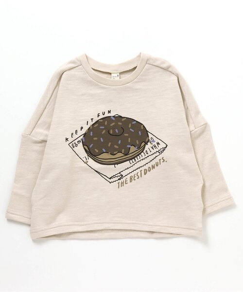 apres les cours（アプレレクール）の「3柄モチーフTシャツ（Tシャツ/カットソー・キッズ・ブラウン/ミント/アイボリー・120/90/110/140/100/130/80）」の12枚目の写真