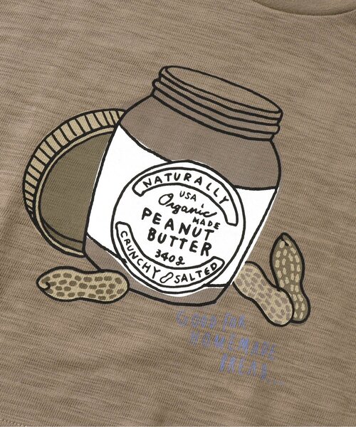 apres les cours（アプレレクール）の「3柄モチーフTシャツ（Tシャツ/カットソー・キッズ・ブラウン/ミント/アイボリー・120/90/110/140/100/130/80）」の14枚目の写真