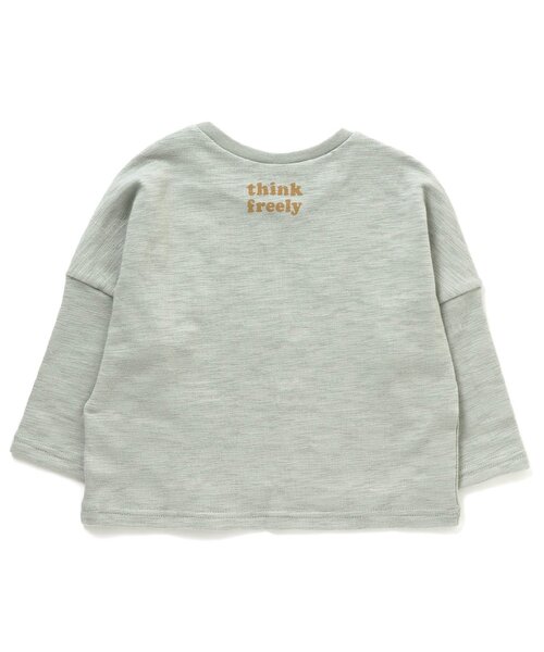 apres les cours（アプレレクール）の「3柄モチーフTシャツ（Tシャツ/カットソー・キッズ・ブラウン/ミント/アイボリー・120/90/110/140/100/130/80）」の17枚目の写真