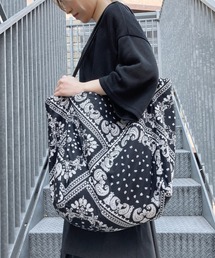 バンダナ柄ビッグトートバッグ