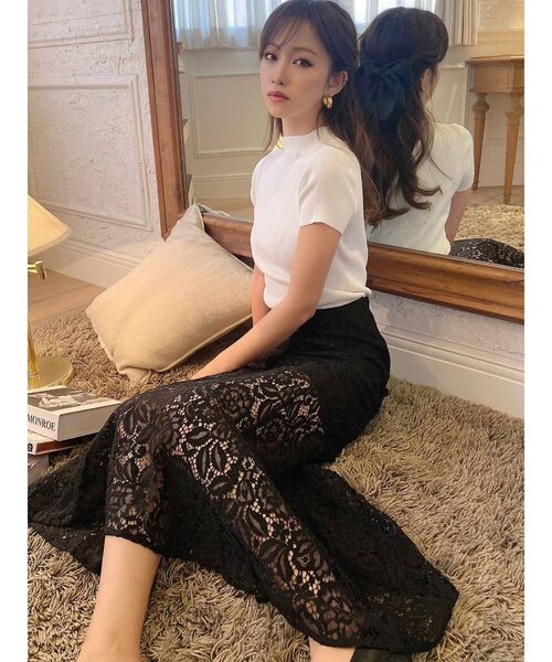 RESEXXY（リゼクシー）の「レースマーメイドスカート（スカート・レディース・ホワイト/ブラック/ブルー・FREE）」の14枚目の写真