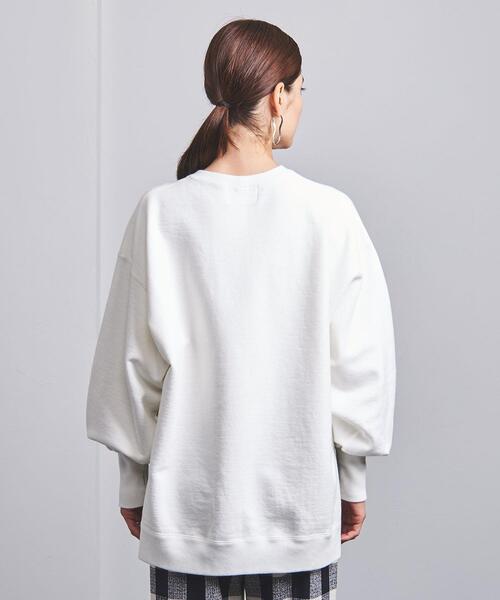 FILL THE BILL（フィルザビル）の「別注＜FILL THE BILL（フィル ザ ビル）＞スウェット 21AW（スウェット・レディース・ダークグレー/ホワイト/ライトブルー・FREE）」の6枚目の写真