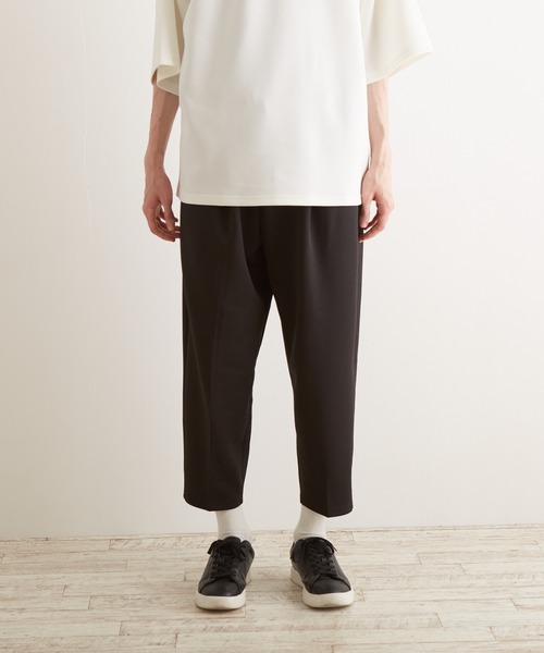 TONE SELECT WEAR(トーンセレクトウェア)の「【TONE BY AS】薄手ポンチテーパードパンツ(BL)(その他パンツ・メンズ・ブラック/ブルーグレー/グレイッシュベージュ・MEDIUM/LARGE)」の19枚目の写真