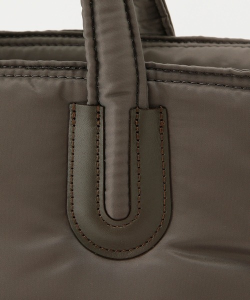 NOMADIS(ノマディス)の「【NOMADIS】Arles L NYLON(トートバッグ・レディース・チャコールグレー/オフホワイト・FREE)」の13枚目の写真