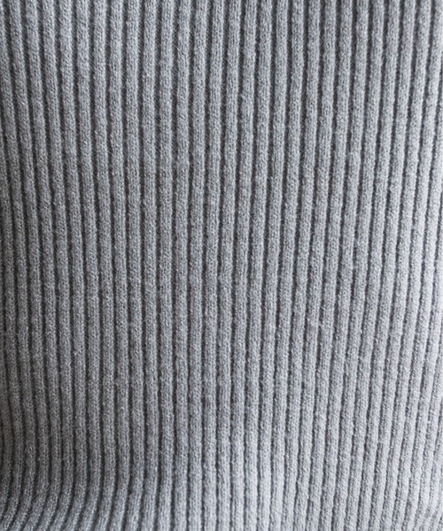 feepur（フェピュール）の「《ウォッシャブル》ベーシックハイネックリブニット（ニット/セーター・レディース・ミント/ピンクベージュ/ベージュ/チャコールグレー/ブルー/ブラック/オフホワイト・MEDIUM）」の20枚目の写真