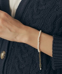 淡水パールブレスレット