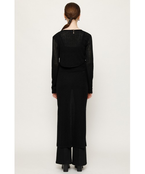 SLY（スライ）の「CREPE HG 2P ハイゲージ ニット（ニット/セーター・レディース・ミント/ブラック/ブラウン・FREE）」の7枚目の写真