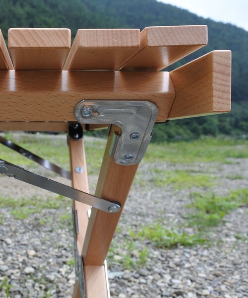 FREAK'S STORE(フリークスストア)の「Curiace/キュリアス ロールトップテーブル(アウトドアグッズ・メンズ・ベージュ・ONE SIZE)」の5枚目の写真