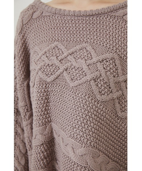 rienda（リエンダ）の「サイドカットフリンジポンチョトップス（ポンチョ・レディース・ブラック/ピンク/ライトベージュ・FREE）」の17枚目の写真