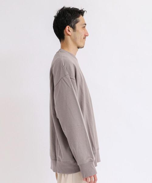 coen（コーエン）の「coen × 金安 亮 イラスト裏毛クルーネックスウェット（スウェット・メンズ・ホワイト/グレー/オレンジ・S/M/L/XL）」の12枚目の写真