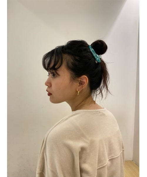 SLY（スライ）の「Sly Skin DEFOMATION/CLIP クリップ（バレッタ/ヘアクリップ・レディース・ベージュ系その他/グリーン系その他2・FREE）」の10枚目の写真