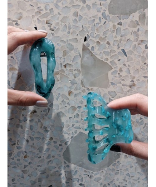 SLY（スライ）の「Sly Skin DEFOMATION/CLIP クリップ（バレッタ/ヘアクリップ・レディース・ベージュ系その他/グリーン系その他2・FREE）」の20枚目の写真