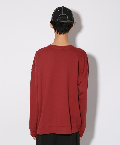 PBLIM（ページボーイリム）の「【PAGEBOYLIM】ホースシシュウスウェット（スウェット・レディース・ブラウン/ボルドー・MEDIUM/LARGE）」の22枚目の写真