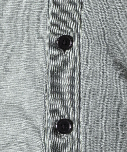 NOLLEY'S goodman（ノーリーズグッドマン）の「ミラノリブ ショールカーディガン (※上品な大人カジュアルにおすすめ)（カーディガン/ボレロ・メンズ・ネイビー/ライトインディゴブルー/ブルー系その他/グリーン系その他/ベージュ・SMALL/X-LARGE/LARGE/MEDIUM）」の22枚目の写真