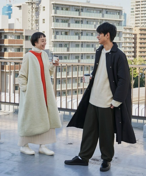 Libra Cue(リブラ キュー)の「キルティングロングスカート(スカート・レディース・アイボリー/ブラック・FREE)」の17枚目の写真