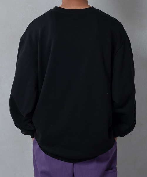 kutir（クティール）の「ロックイラスト裏毛スウェット（スウェット・メンズ・ブラック/ダークグリーン/ライトグレー・MEDIUM/LARGE）」の9枚目の写真