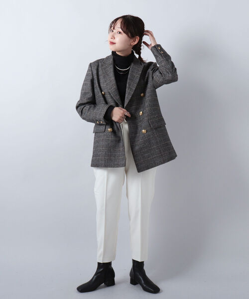 fredy emue(フレディエミュ)の「【WEB限定】ツイルテーパードパンツ(その他パンツ・レディース・オフホワイト/ベビーピンク/ライトブルー/ブラック・34/36/38)」の17枚目の写真