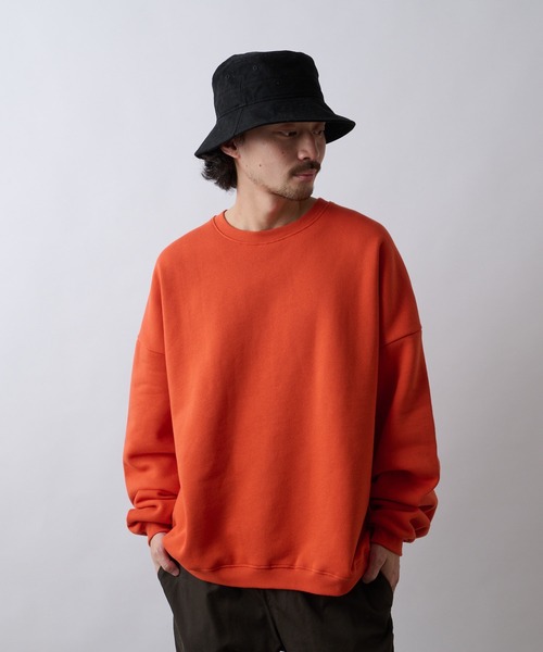 CIAOPANIC TYPY(チャオパニックティピー)の「【ZOZOTOWN限定】ユニセックスビッグシルエットクルーネックバックプリントスウェット/裏起毛(スウェット・メンズ・ライトグレー/ネイビー/オレンジ/アイボリー・M/L)」の6枚目の写真