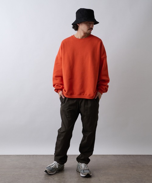 CIAOPANIC TYPY(チャオパニックティピー)の「【ZOZOTOWN限定】ユニセックスビッグシルエットクルーネックバックプリントスウェット/裏起毛(スウェット・メンズ・ライトグレー/ネイビー/オレンジ/アイボリー・M/L)」の9枚目の写真