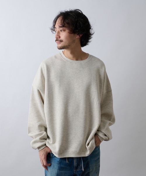 CIAOPANIC TYPY(チャオパニックティピー)の「【ZOZOTOWN限定】ユニセックスビッグシルエットクルーネックバックプリントスウェット/裏起毛(スウェット・メンズ・ライトグレー/ネイビー/オレンジ/アイボリー・M/L)」の18枚目の写真