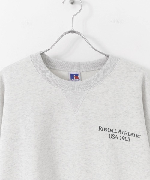 Russell Athletic（ラッセルアスレティック）の「【別注】RUSSELLATHLETIC×UR　LOGO SWEAT（スウェット・レディース・ブラック/グレー・FREE）」の21枚目の写真