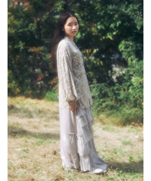 merry jenny（メリージェニー）の「flowerカンフーシャツ（シャツ/ブラウス・レディース・イエロー/ブルー/オレンジ・FREE）」の22枚目の写真