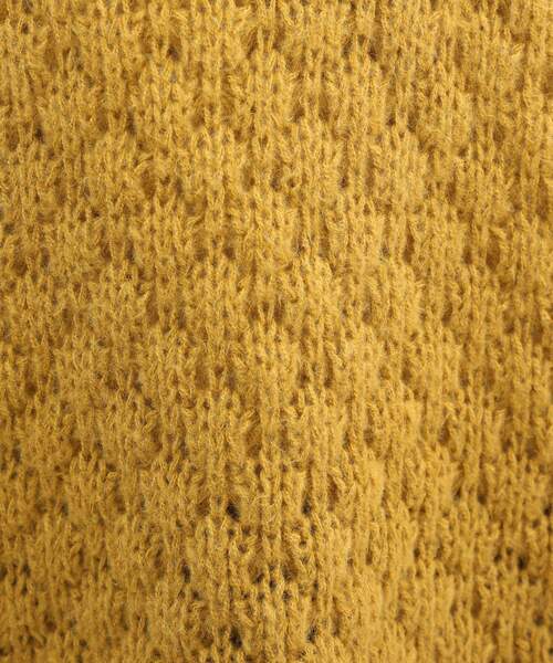 Cutie Blonde（キューティーブロンド）の「◆【S-L】ポコポコ編みニット（ニット/セーター・レディース・ブルー/サンドベージュ/マスタード・01/02/03）」の11枚目の写真