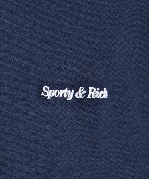 SPORTY&RICH(スポーティアンドリッチ)の「<SportY&Rich> CLASSIC LOGO HD/パーカー(パーカー・メンズ・ネイビー・M/L/XL)」の12枚目の写真