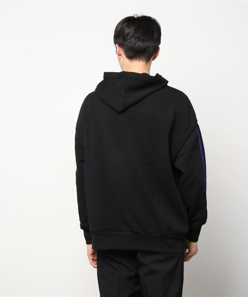 SHISKY(シスキー)の「布帛ポケット付き ビッグパーカー(パーカー・メンズ・杢グレー/チャコール/ブラック・XL/M/L)」の5枚目の写真