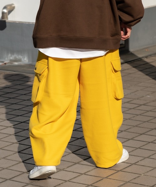 Perushu(ペルーシュ)の「バルーンカーゴパンツ(カーゴパンツ・メンズ・ダークブラウン/グレー/レッド/イエロー・SMALL/MEDIUM/LARGE)」の8枚目の写真