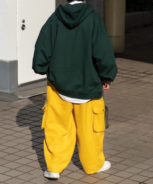 Perushu(ペルーシュ)の「バルーンカーゴパンツ(カーゴパンツ・メンズ・ダークブラウン/グレー/レッド/イエロー・SMALL/MEDIUM/LARGE)」の5枚目の写真