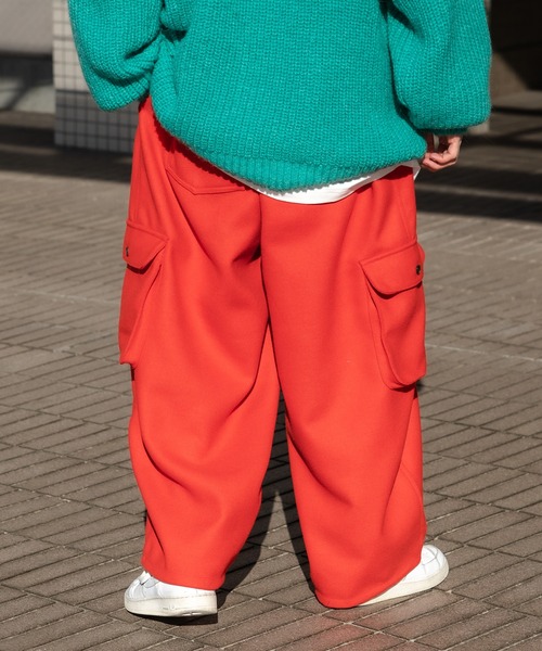 Perushu(ペルーシュ)の「バルーンカーゴパンツ(カーゴパンツ・メンズ・ダークブラウン/グレー/レッド/イエロー・SMALL/MEDIUM/LARGE)」の21枚目の写真