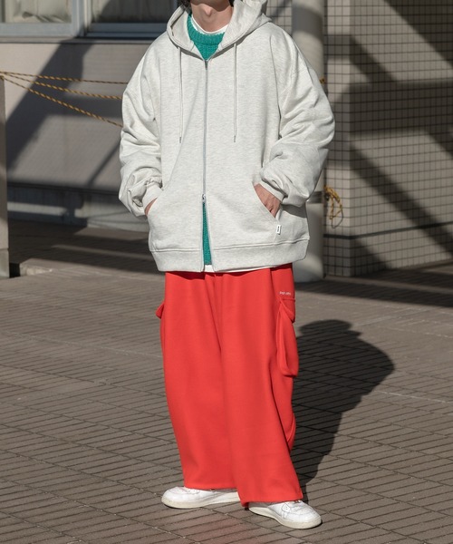 Perushu(ペルーシュ)の「バルーンカーゴパンツ(カーゴパンツ・メンズ・ダークブラウン/グレー/レッド/イエロー・SMALL/MEDIUM/LARGE)」の10枚目の写真