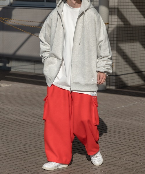 Perushu(ペルーシュ)の「バルーンカーゴパンツ(カーゴパンツ・メンズ・ダークブラウン/グレー/レッド/イエロー・SMALL/MEDIUM/LARGE)」の11枚目の写真