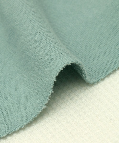 チチカカ（チチカカ）の「マリコパツィストレイヤードプルオーバー（スウェット・レディース・ライトブルー/ブラウン/オフホワイト・FREE）」の12枚目の写真