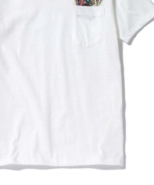 rehacer(レアセル)の「Trick(Tシャツ/カットソー・メンズ・ホワイト/ブラック/チャコールグレー/ネイビー/ブルーグリーン/ワインレッド・X-LARGE/MEDIUM/LARGE/SMALL)」の9枚目の写真