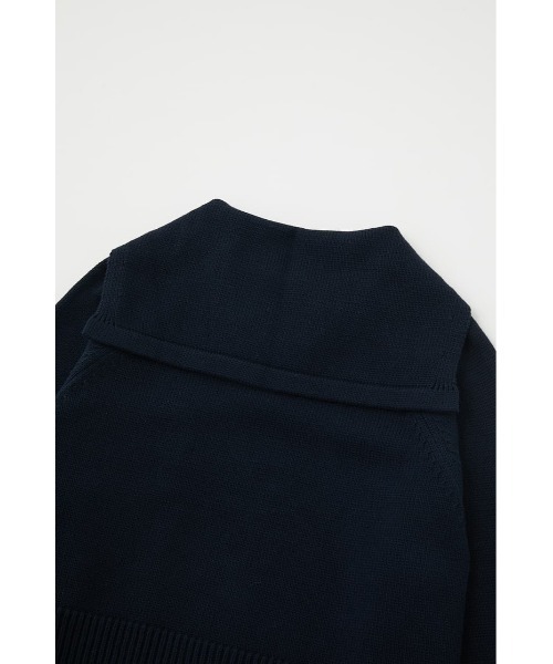 MOUSSY（マウジー）の「SAILOR ニットトップス（ニット/セーター・レディース・ライトイエロー/アイボリー/ネイビー/ターコイズブルー・FREE）」の15枚目の写真