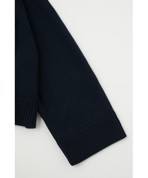 MOUSSY（マウジー）の「SAILOR ニットトップス（ニット/セーター・レディース・ライトイエロー/アイボリー/ネイビー/ターコイズブルー・FREE）」の18枚目の写真