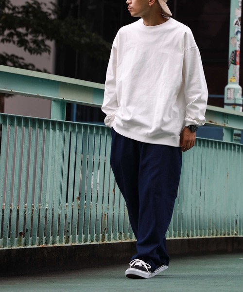 BACK NUMBER（バックナンバー）の「【BACK NUMBER】ＢＩＧヘビーウェイトロンＴ（Tシャツ/カットソー・メンズ・ホワイト/ネイビー/イエロー/グリーン/ブラック/ライトグレー・S/XL/M/L）」の18枚目の写真