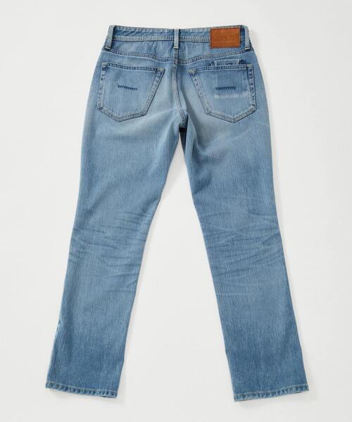 MEN'S MELROSE(メンズメルローズ)の「【別注】yanuk DENIT MICHEL Ⅱ(デニムパンツ・メンズ・グレー/サックスブルー・1/2/4/3)」の12枚目の写真