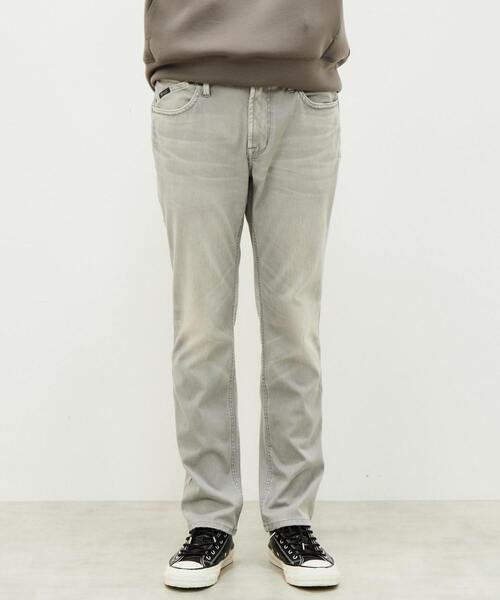 MEN'S MELROSE(メンズメルローズ)の「【別注】yanuk DENIT MICHEL Ⅱ(デニムパンツ・メンズ・グレー/サックスブルー・1/2/4/3)」の11枚目の写真
